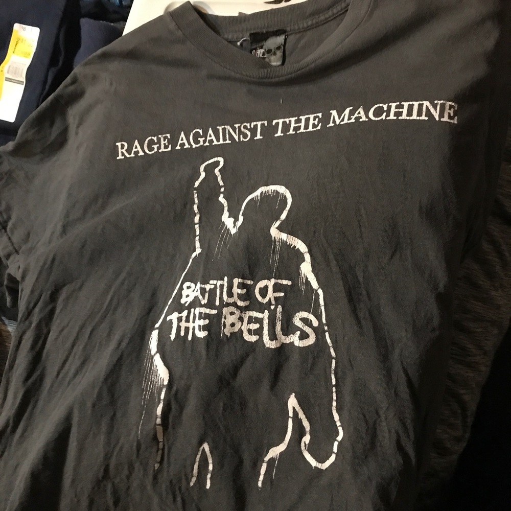 RAGE AGAINST THE MACHINE CONCERT TOUR SHIRT 2007